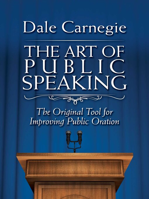 Title details for The Art of Public Speaking by Dale Carnegie - Available